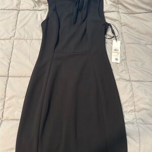 Elegant Black Sleeveless Dress
